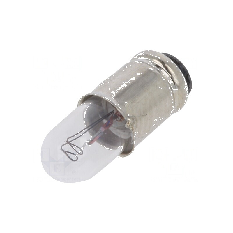 Lampă Midget S5,7s 28VDC 40mA, Balon T1 3/4, Dimensiuni Ø6mm x L15mm | Electronic-mag.ro | Componente Electronice