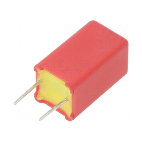 Condensator poliester 2,2uF 40VAC 63VDC 5mm ±10% THT - Componente electronice profesionale | Electronic-mag.ro | Componente Electronice