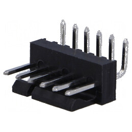 Conector cablu-placă soclu tată KK 254 2,54mm PIN 6 THT 4A - Componentă electronică de înaltă calitate | Electronic-mag.ro | Componente Electronice