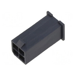 Conector cablu-cablu Mini-Fit Jr 4,2mm PIN 4 - mufă tată | Electronic-mag.ro | Componente Electronice