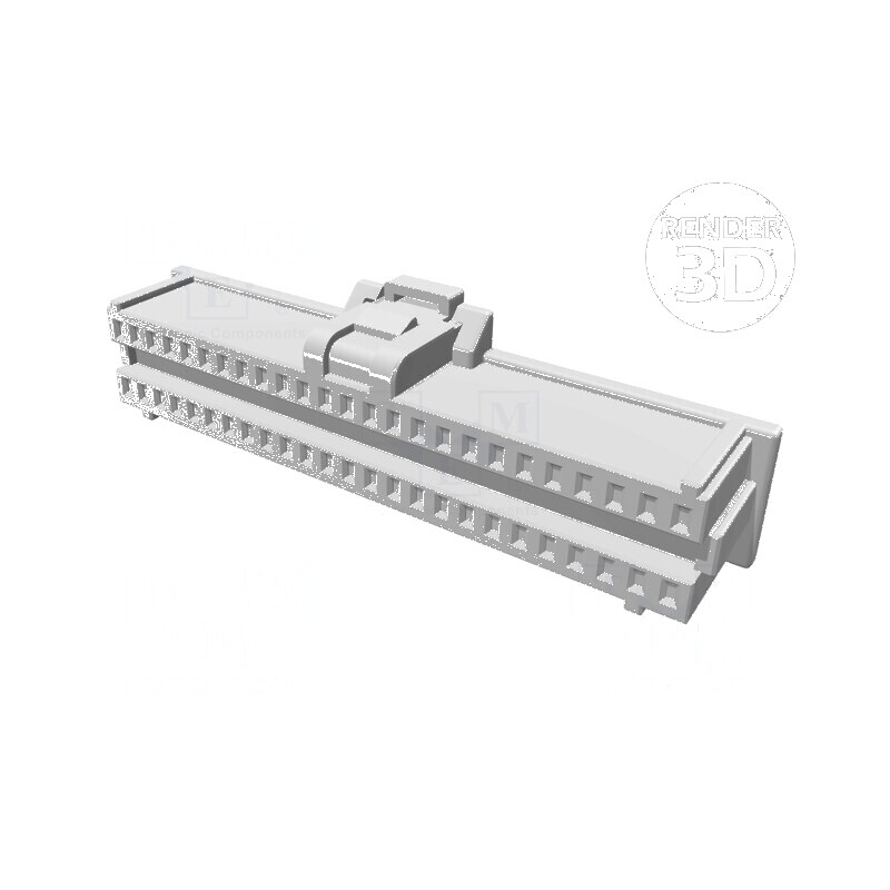 Conector cablu-placă mufă mamă Pico-Clasp 1mm PIN 50 - Componente electrice de înaltă calitate | Electronic-mag.ro | Componente Electronice
