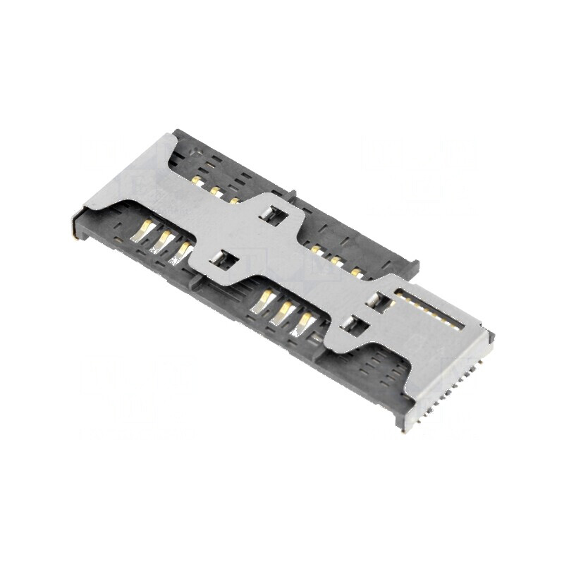 Conector pentru Carduri microSD și SIM - Dual SIM x2, microSD SMT | Electronic-mag.ro | Componente Electronice Conector pentru Carduri microSD și SIM - Dual SIM x2, microSD SMT | Electronic-mag.ro | Componente Electronice