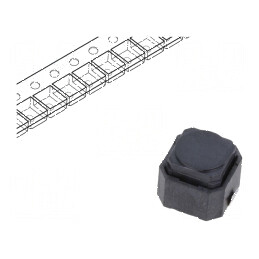 Microîntrerupător TACT SPST Pozitiv 2 0,05A 12VDC SMD Fără 1,81N - Comutator Compact pentru Circuit Electronic | Electronic-mag.ro | Componente Electronice