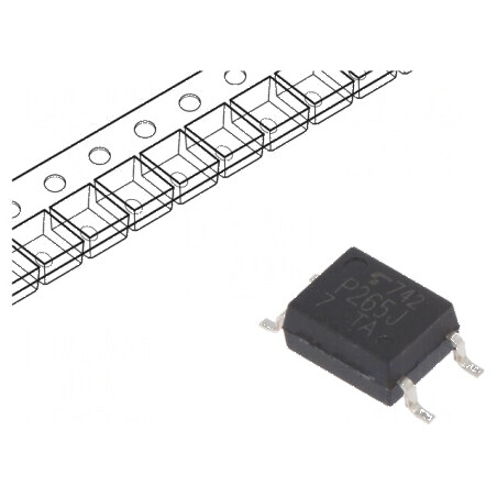 "Optotriac 3,75kV SO6 fără sistem de conectare la zero - Canal 1" | Electronic-mag.ro | Componente Electronice