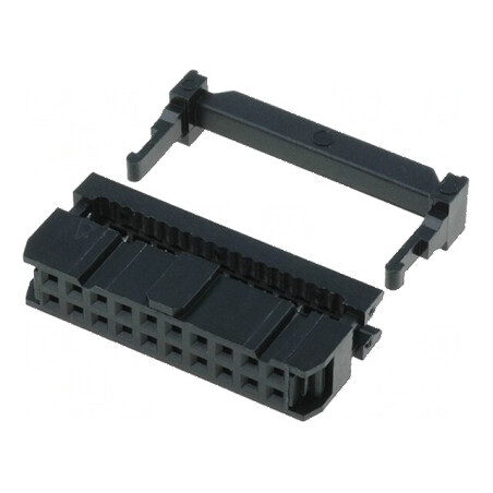 Conector IDC Mufă Mamă 20 PIN cu Presare Cabluri IDC - Soluție Profesională de Conectare | Electronic-mag.ro | Componente Electronice