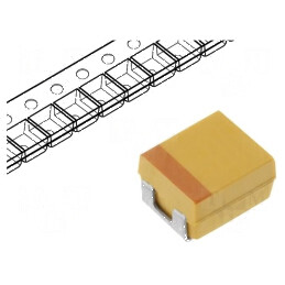 Condensator Tantal-Polimer Low ESR 1uF 50VDC B 1210 TCJ SMD - Componentă Electronică de Înaltă Performanță | Electronic-mag.ro | Componente Electronice