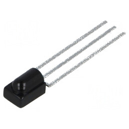 Receptor Infraroșu Integrat 38kHz cu Tensiune de Funcționare 2,5÷5,5V și Unghi de Detecție de 45° | Electronic-mag.ro | Componente Electronice