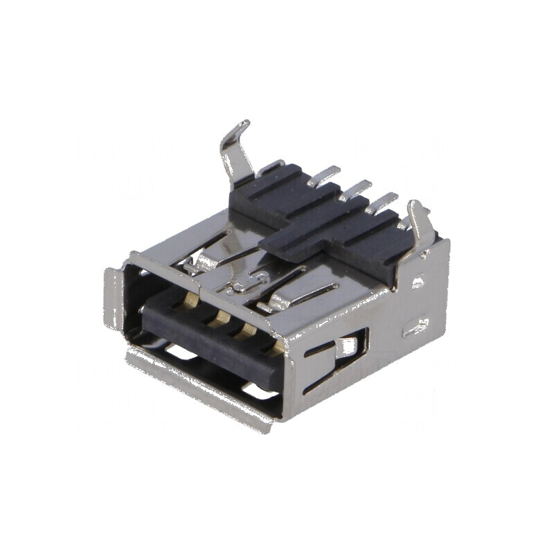 Conector USB A Soclu SMT Orizontal 2.0 Aurit pentru PCB | Electronic-mag.ro | Componente Electronice Conector USB A Soclu SMT Orizontal 2.0 Aurit pentru PCB | Electronic-mag.ro | Componente Electronice