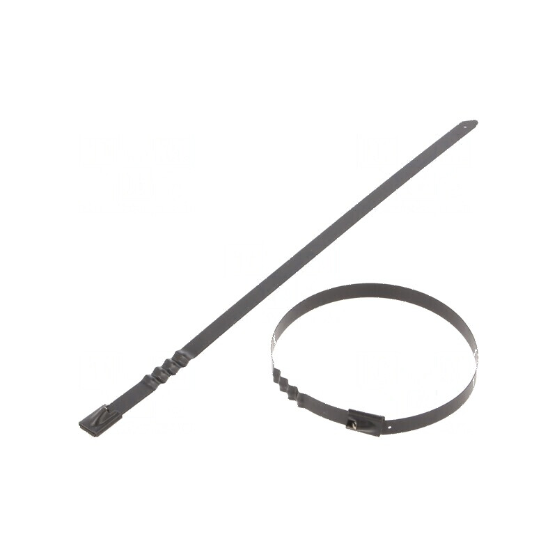 Colier de strângere negru ondulat L: 260mm W: 7,9mm 1112N | Electronic-mag.ro | Componente Electronice Colier de strângere negru ondulat L: 260mm W: 7,9mm 1112N | Electronic-mag.ro | Componente Electronice