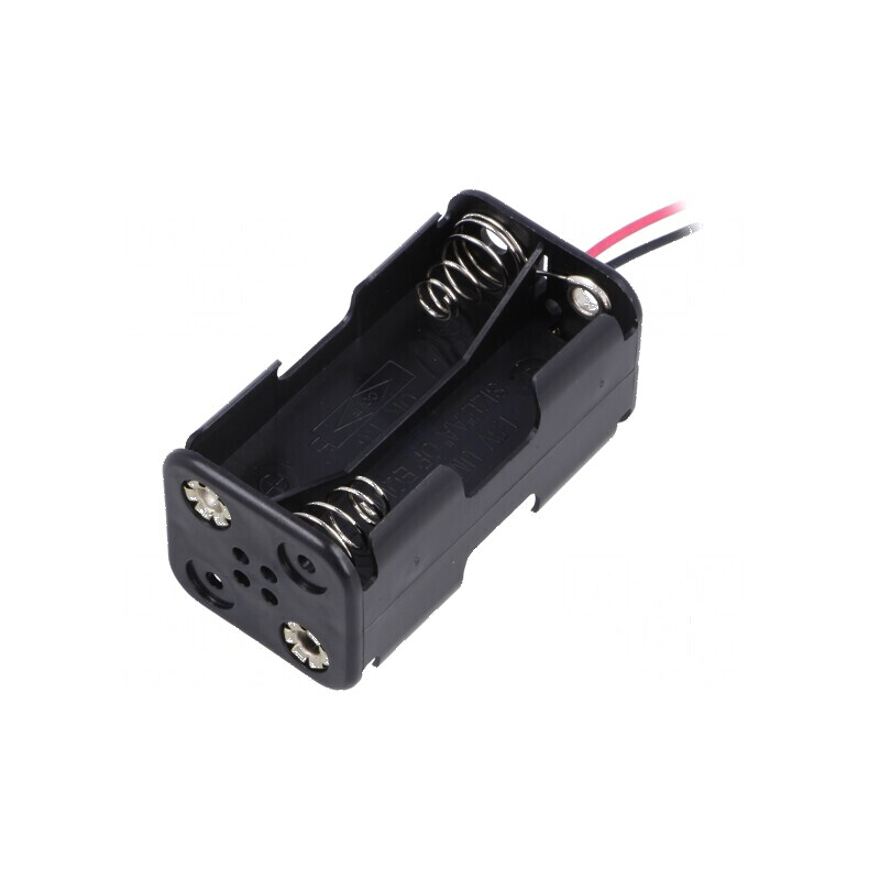 Suport pentru Baterii AA/R6 cu 4 Cabluri Negre de 150mm | Electronic-mag.ro | Componente Electronice Suport pentru Baterii AA/R6 cu 4 Cabluri Negre de 150mm | Electronic-mag.ro | Componente Electronice