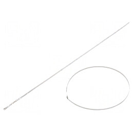 Colier de strângere din oțel natural, dimensiuni L: 680mm, W: 4,6mm, capacitate 445N | Electronic-mag.ro | Componente Electronice