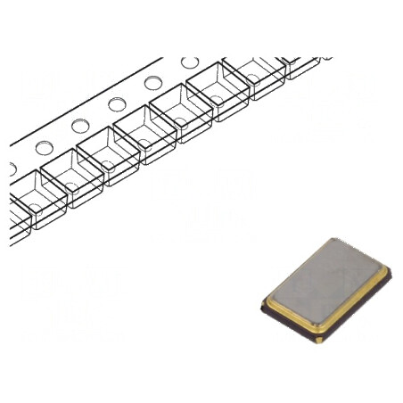 Rezonator de Cuarț SMD 12MHz ±30ppm 12pF Dimensiuni 5x3,2x0,9mm | Electronic-mag.ro | Componente Electronice