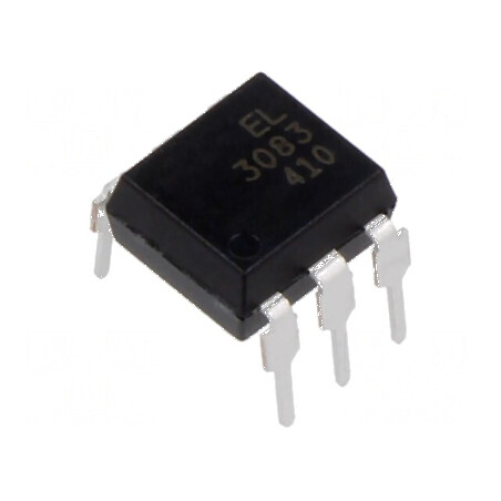 Optotriac 5kV DIP6 EL308X - Triac cu Timp de Răspuns de 600V/μs | Electronic-mag.ro | Componente Electronice