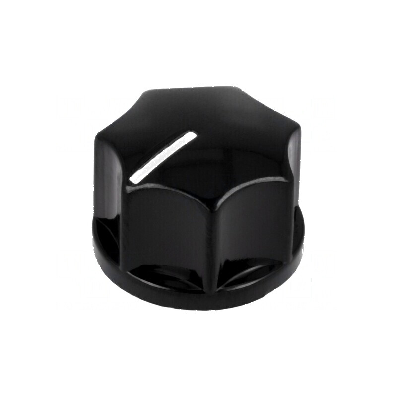 Buton Rotativ cu Indicator Bachelită Ø6,35mm - Dimensiuni Ø19x12,7mm | Electronic-mag.ro | Componente Electronice