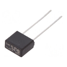 Siguranță întârziere 1,25A 250VAC, dimensiuni 8,4x4x7,7mm, model RST | Electronic-mag.ro | Componente Electronice