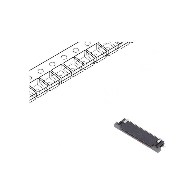 Conector FFC/FPC Orizontal 24 PIN Superioare ZIF pentru Aplicații Electronice | Electronic-mag.ro | Componente Electronice Conector FFC/FPC Orizontal 24 PIN Superioare ZIF pentru Aplicații Electronice | Electronic-mag.ro | Componente Electronice