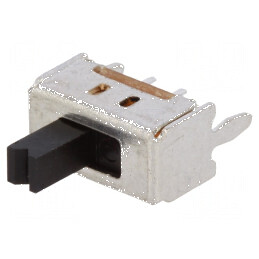 Comutator glisant Poz 2 SPDT 0,1A/12VDC ON-ON THT -30÷70°C - Componentă electronică de înaltă calitate | Electronic-mag.ro | Componente Electronice