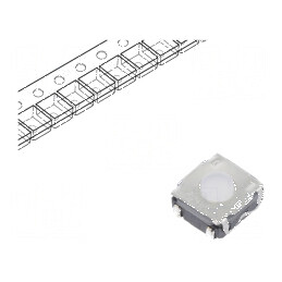 Microîntrerupător TACT SPST-NO 0,05A/32VDC SMT - Pozitie 2, Fara  Componentă | Electronic-mag.ro | Componente Electronice