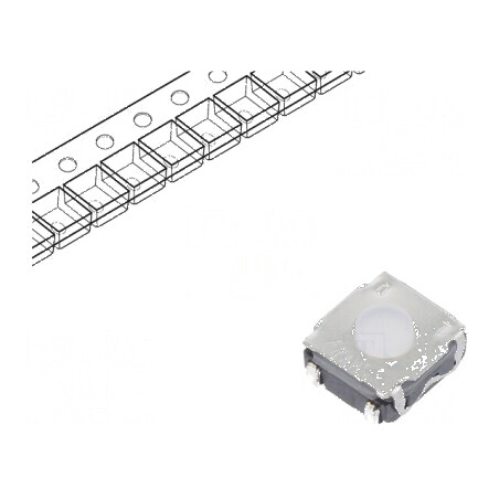 Microîntrerupător TACT SPST-NO 0,05A/32VDC SMT - Pozitie 2, Fara  Componentă | Electronic-mag.ro | Componente Electronice