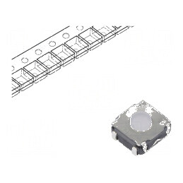Microîntrerupător TACT SPST-NO Pozitie 2 0,05A/32VDC SMT Fără Contacte Adiționale | Electronic-mag.ro | Componente Electronice