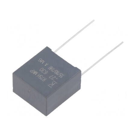 Condensator cu polipropilenă R75 270nF 18x11x19mm THT ±5% - Componentă electronică de calitate superioară | Electronic-mag.ro | Componente Electronice