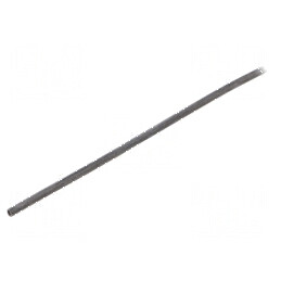 Manșon electroizolant din silicon negru, diametru interior 2mm | Electronic-mag.ro | Componente Electronice