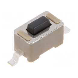 Microîntrerupător TACT SPST-NO Poz: 2 0,05A/24VDC SMT - Comutator Compact pentru Circuit Electronic | Electronic-mag.ro | Componente Electronice