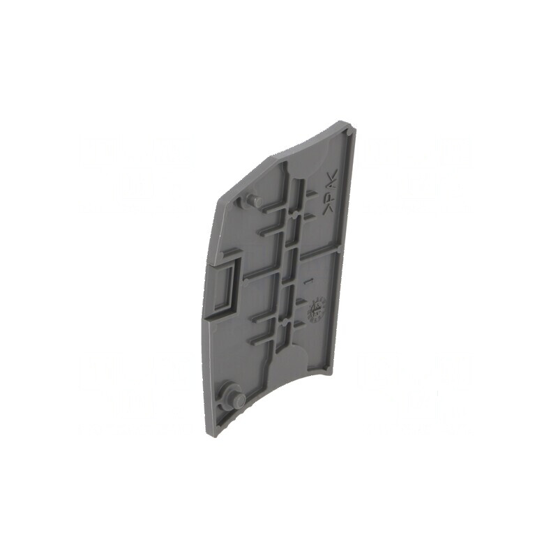 Capac Final Gri Întunecat SNK, Lățime 2,2mm, Înălțime 50,9mm, Temperatura Operațională -55÷110°C | Electronic-mag.ro | Componente Electronice