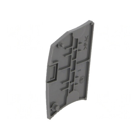 Capac Final Gri Întunecat SNK, Lățime 2,2mm, Înălțime 50,9mm, Temperatura Operațională -55÷110°C | Electronic-mag.ro | Componente Electronice