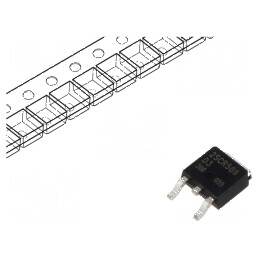 Tranzistor NPN Bipolar 80V 5A 10W DPAK TO252 - Componentă Electronică pentru Circuite Integrate | Electronic-mag.ro | Componente Electronice