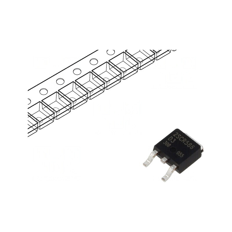 Tranzistor NPN Bipolar 80V 5A 10W DPAK TO252 - Componentă Electronică pentru Circuite Integrate | Electronic-mag.ro | Componente Electronice Tranzistor NPN Bipolar 80V 5A 10W DPAK TO252 - Componentă Electronică pentru Circuite Integrate | Electronic-mag.ro | Componente Electronice