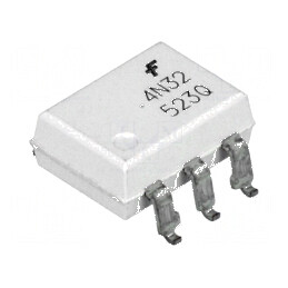 Optocuplor SMD Darlington 2,5kV cu 6 pini Gull Wing și 1 ieșire - Circuit de izolare optică | Electronic-mag.ro | Componente Electronice