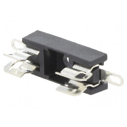 Clemă de siguranță cilindrică cu șurub 5x20mm, 6,3A, din termoplast - Produs electric profesional | Electronic-mag.ro | Componente Electronice