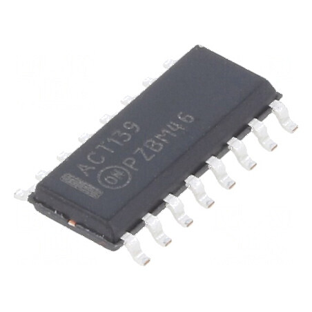 Decodor Digital IC SMD SO16 pentru Demultiplexare Channels 2 - 40uA | Electronic-mag.ro | Componente Electronice