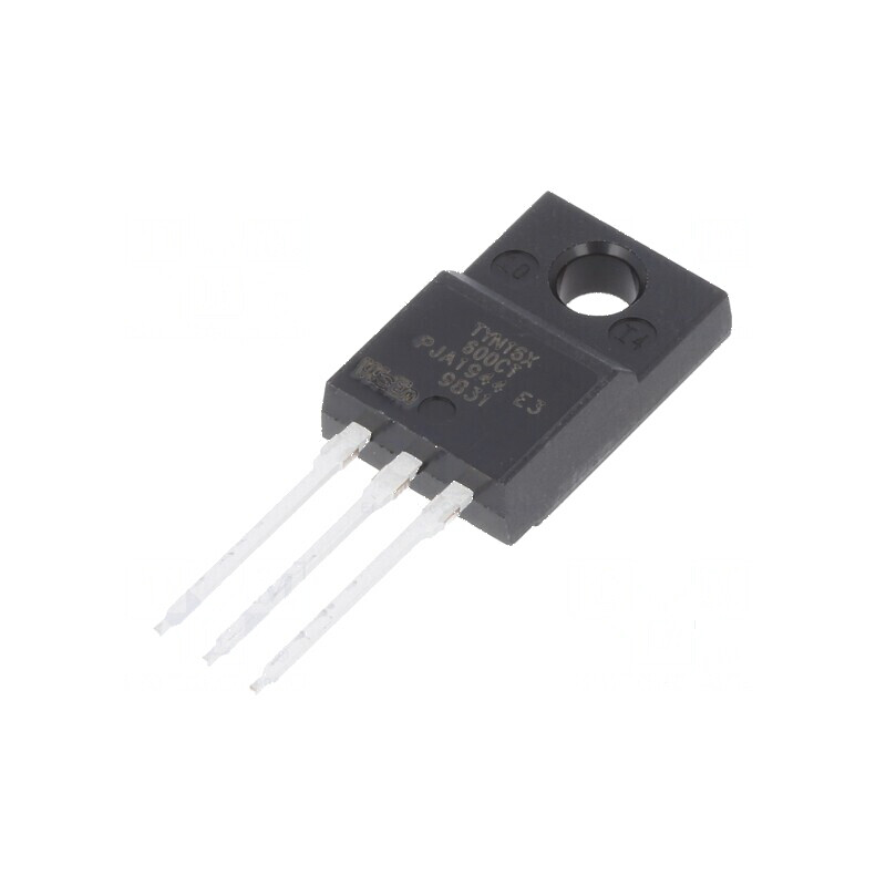 Tiristor 600V 16A TO220FP THT - Componentă electronică cu Igt 15mA și timp de răspuns 2us | Electronic-mag.ro | Componente Electronice