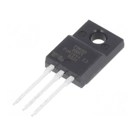 Tiristor 600V 16A TO220FP THT - Componentă electronică cu Igt 15mA și timp de răspuns 2us | Electronic-mag.ro | Componente Electronice