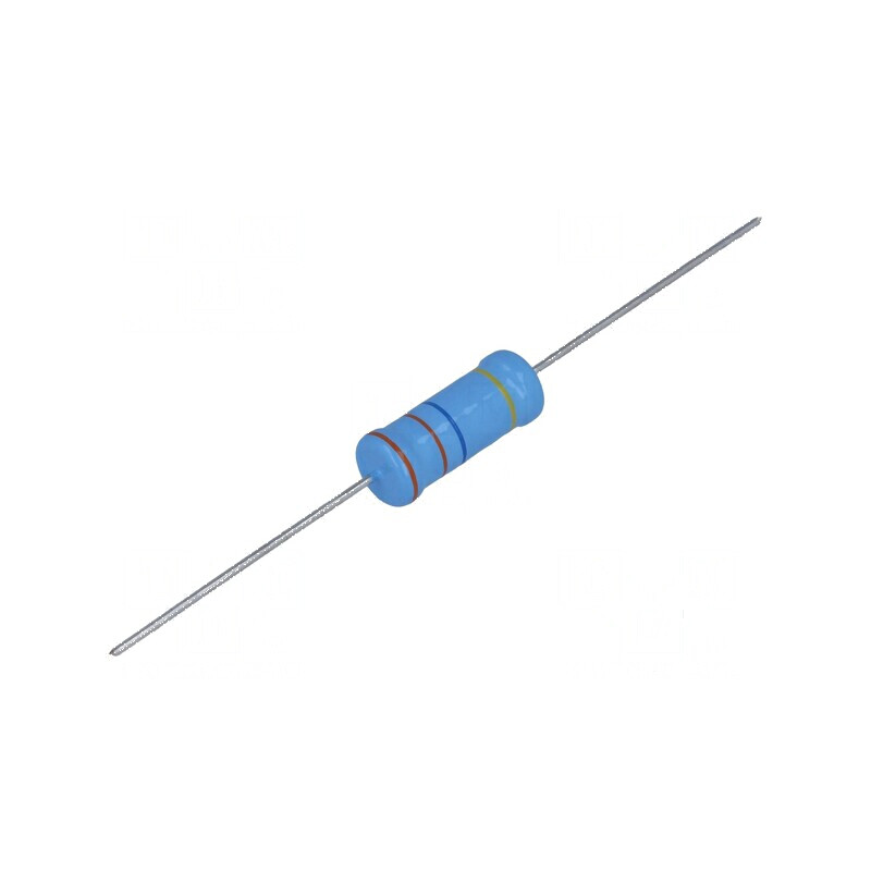 Rezistor Metal Glaze THT 33MΩ 1W ±5% Ø6,8x19mm 200ppm/°C - Componentă Electronică de Înaltă Precizie | Electronic-mag.ro | Componente Electronice