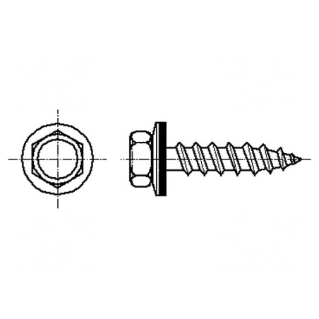 Şurub cu şaibă 6,5x25 mm - Cap Hexagonal Fără 3/8 BN 53 | Electronic-mag.ro | Componente Electronice