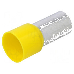 Vârf de tub de capăt izolată cupru 70mm² 21mm, cositorit, crimpat - Conector electric profesional | Electronic-mag.ro | Componente Electronice