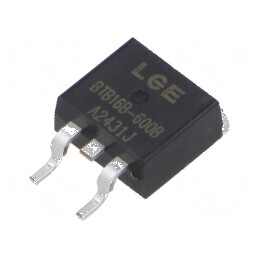 Triac 600V 16A TO263 - Igt 50mA, Ufmax 1,55V - Componentă Electronică | Electronic-mag.ro | Componente Electronice