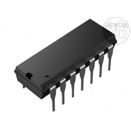 IC Digital Temporizator Programabil CMOS THT DIP14 CD4000 - Circuit Integrat pentru Controlul Timpului | Electronic-mag.ro | Componente Electronice