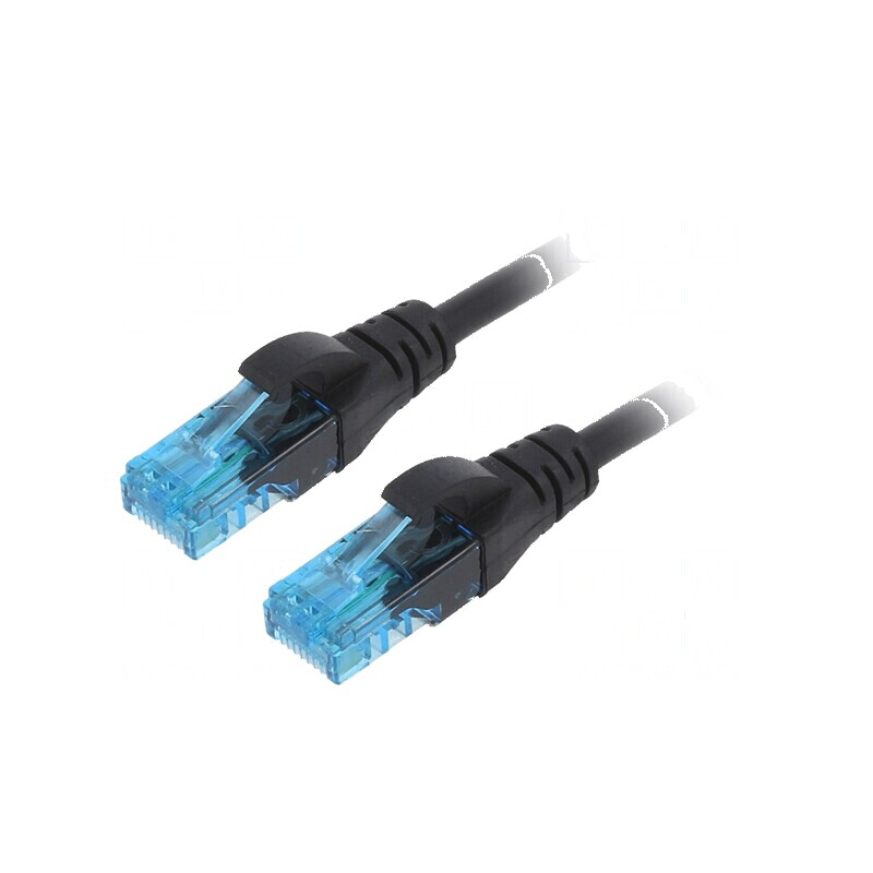 "Patch Cord U/UTP 5e Litat CCA PVC Negru 0.25m 26AWG - Cablu de Rețea de Înaltă Calitate" | Electronic-mag.ro | Componente Electronice "Patch Cord U/UTP 5e Litat CCA PVC Negru 0.25m 26AWG - Cablu de Rețea de Înaltă Calitate" | Electronic-mag.ro | Componente Electronice