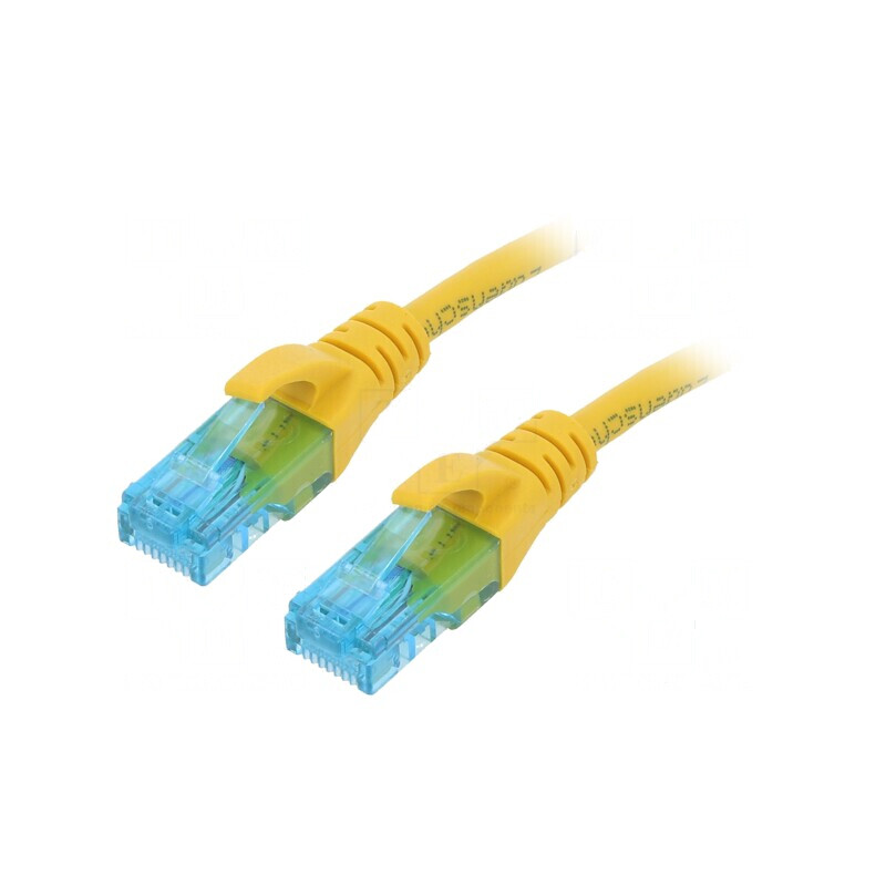 Cablaj de rețea Patch Cord U/UTP 5e Litat CCA PVC Galben 0,25m 26AWG | Electronic-mag.ro | Componente Electronice Cablaj de rețea Patch Cord U/UTP 5e Litat CCA PVC Galben 0,25m 26AWG | Electronic-mag.ro | Componente Electronice