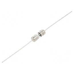 Siguranţă ardere rapidă 0,6A 250VAC 5x15mm din alamă - Protecţie electrică de înaltă calitate | Electronic-mag.ro | Componente Electronice