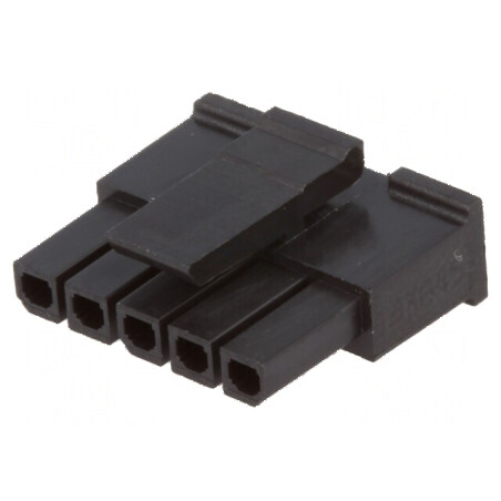 Conector cablu-placă mufă mamă Micro-Fit 3.0, 5 pini, 3mm | Electronic-mag.ro | Componente Electronice