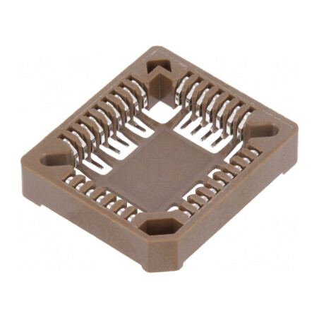 Soclu Circuite Integrate PLCC32 Bronz-Fosfor Cositorit 1A pentru Montaj Profesional | Electronic-mag.ro | Componente Electronice