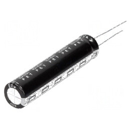 Condensator Electrolitic THT 100uF 200VDC Ø10x45mm ±20% - Componentă Electronică pentru Circuit Integrat | Electronic-mag.ro | Componente Electronice