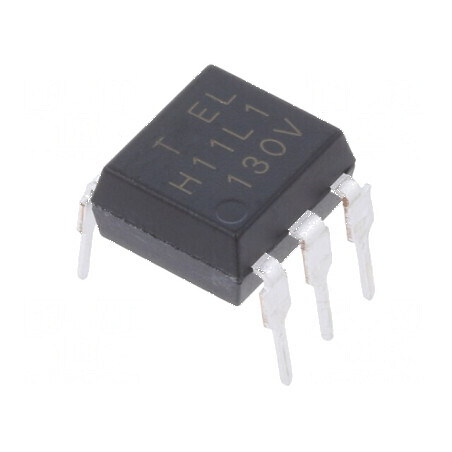 Optocuplor THT Schmitt Trigger 5kV DIP6 H11LX - Canale 1, Ieșire 1 | Electronic-mag.ro | Componente Electronice