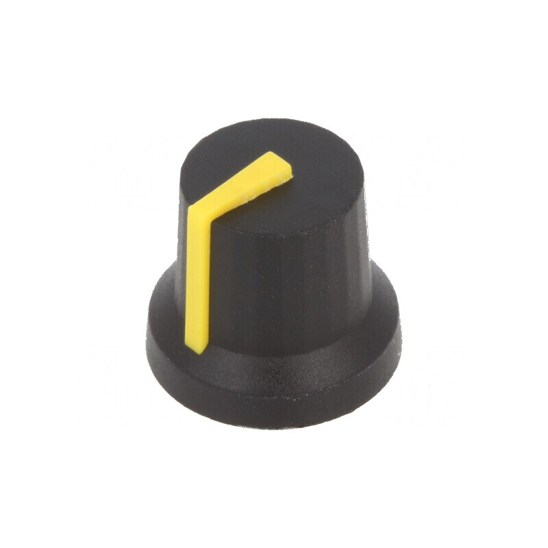 Buton Rotativ cu Indicator Guma, Plastic Øax: 6mm, Dimensiuni Ø16,8x14,5mm | Electronic-mag.ro | Componente Electronice Buton Rotativ cu Indicator Guma, Plastic Øax: 6mm, Dimensiuni Ø16,8x14,5mm | Electronic-mag.ro | Componente Electronice