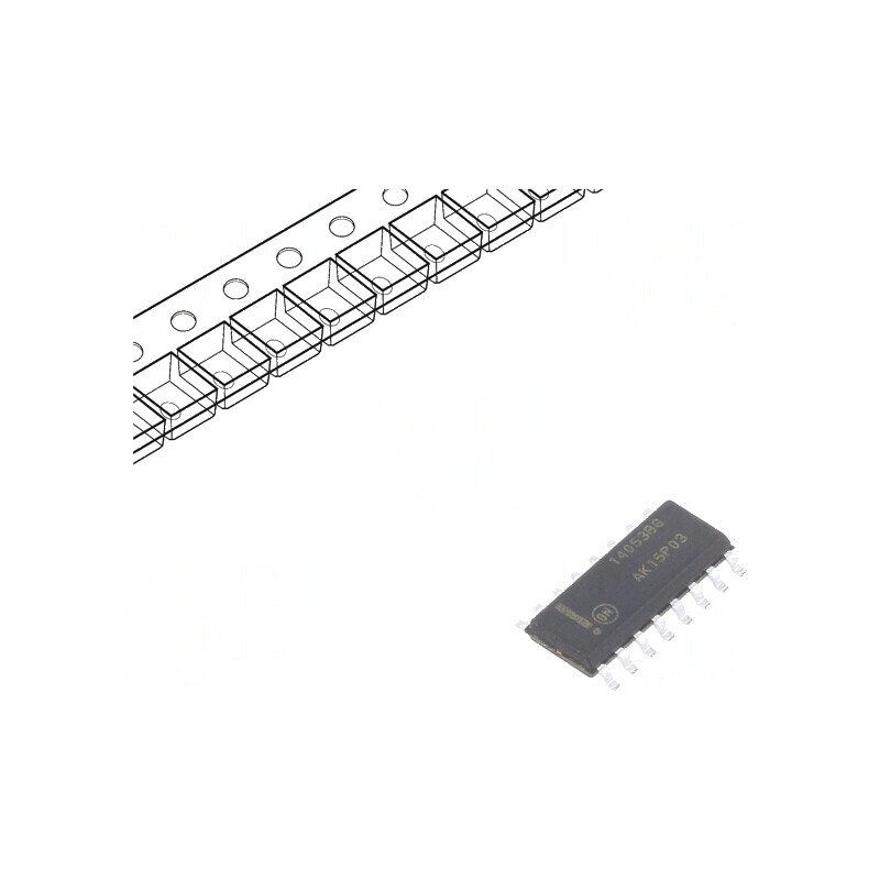 Comutator Analogic Demultiplexor/Multiplexor CMOS 3 Canale IC | Electronic-mag.ro | Componente Electronice Comutator Analogic Demultiplexor/Multiplexor CMOS 3 Canale IC | Electronic-mag.ro | Componente Electronice